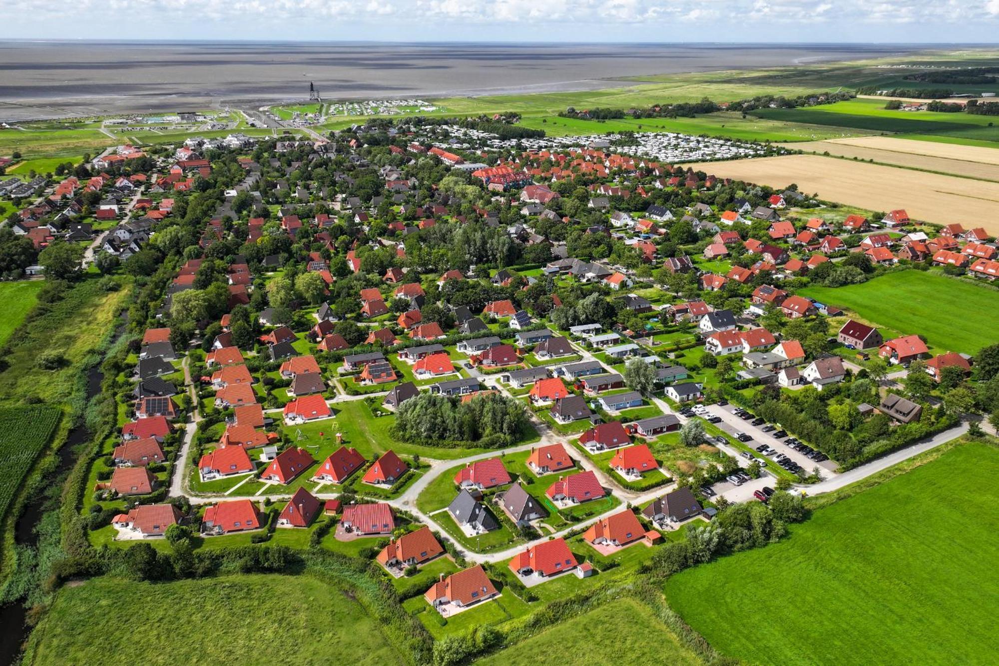 Ferienhaus Knechtsand 09 Villa Dorumer Neufeld Buitenkant foto